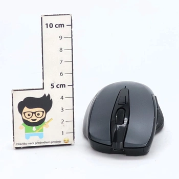 Bezdrôtová myš Tecknet šedá ergonomická