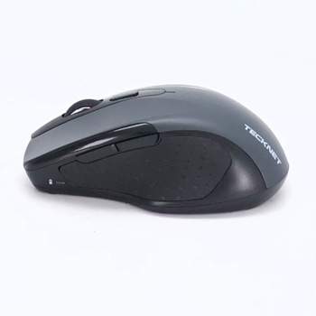 Bezdrátová myš Tecknet šedá ergonomická