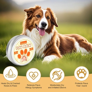 Aomig Paw Balm pre psy a mačky, starostlivosť o labky s prírodnými upokojujúcimi zložkami, krém na psí nos,