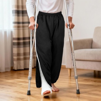 Rehabilitačné nohavice pre mužov, tréningové nohavice s nastaviteľným elastickým pásom, tepláky,