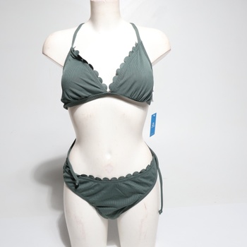 Dámske bikiny CUPSHE zelená L