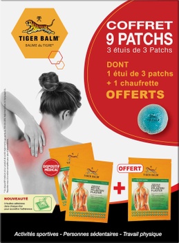 Súprava hrejivých náplastí Tiger Balm