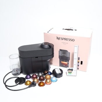 Kávovar Nespresso ENV90.B na kapsule, 1350 W