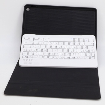 Puzdro s klávesnicou GCABXY pre iPad 9/8/7 generácie (2021/2020/2019) 10,2 palca, mäkká TPU zadná