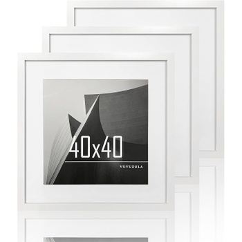 Fotorámiky VUVUZULA DE-1-4040-WHT3M biele 3x