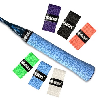 Protišmykové bedmintonové omotávky Senston Overgrip pre tenisové a squashové rakety, reliéfne, 6