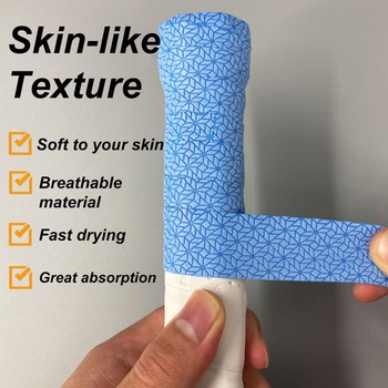 Protišmykové bedmintonové omotávky Senston Overgrip pre tenisové a squashové rakety, reliéfne, 6