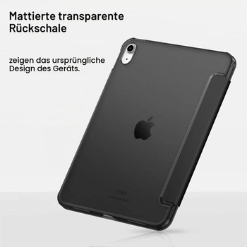 Puzdro Fintie s ochranou obrazovky pre iPad A16 11./10. generácie (11/10,9 palca) čierne