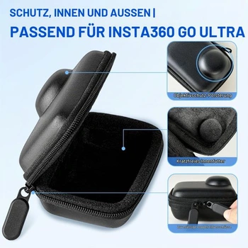 Prenosné púzdro pre kameru Insta360 Go Ultra, sada príslušenstva pre Insta360 Go Ultra s prenosným