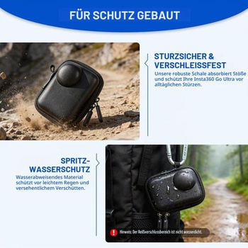 Přenosné pouzdro pro kameru Insta360 Go Ultra, sada příslušenství pro Insta360 Go Ultra s přenosným