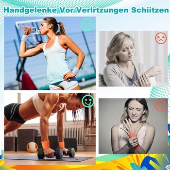 16dielna sada potítok na zápästie, farebné potítka na zápästie, detské potítka, elastické potítka 8 x