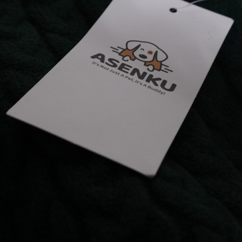 Sveter ASENKU pre veľké psy XL, pletený zimný sveter pre psov s postrojom, prateľný pletený sveter s