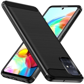 Silikónové puzdro ivoler pre Samsung Galaxy A71 4G, [vojenská ochrana] nárazuvzdorné puzdro na