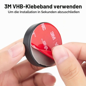 Púzdro pre Apple AirTag (4 kusy), vodotesné púzdro pre AirTag, čierne