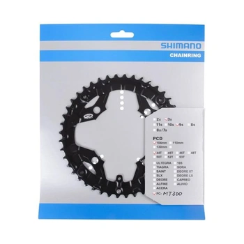 Prevodníky Shimano FC-MT300, čierne, 44 zubov