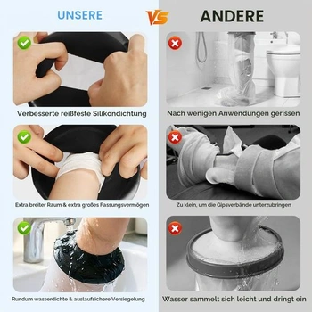 Voděodolný chránič do sprchy, ochrana proti vodě, sádrový chránič, dospělí, děti, chránič kolen -