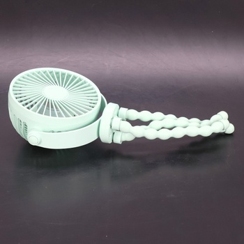 Ventilátor do kočíka POPERFUN 5200 mAh 20H, pripínací ventilátor s dlhou výdržou batérie,