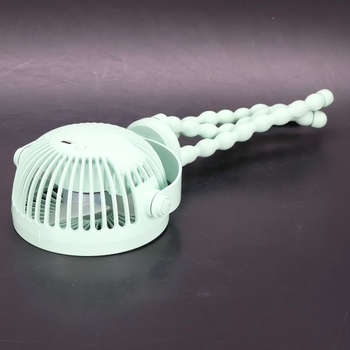 Ventilátor do kočárku POPERFUN 5200 mAh 20H, připínací ventilátor s dlouhou výdrží baterie,