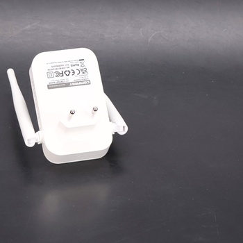 COMFAST WiFi zesilovač, WiFi opakovač s 300 Mbps, 2 anténami a tlačítkem WPS, indikátorem signálu,