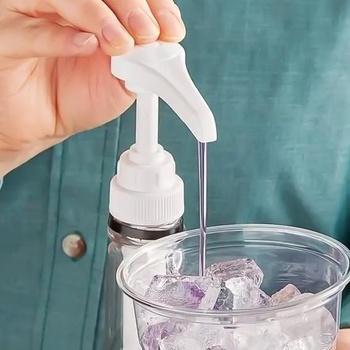 Balenie 3 dávkovacích pumpičiek, pumpa na sirup Vital Drink pre B. Body Nutrition