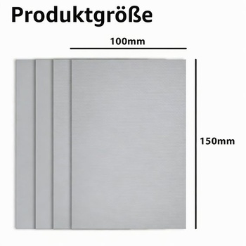 Súprava na opravu nafukovacích člnov 15x10cm, 4 zosilnené opravné fólie, súprava vodeodolných PVC záplat