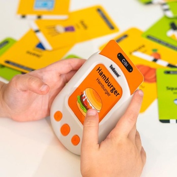 LUDAZON® Bilingual Montessori rečové karty, najlepšia hračka pre učenie slovnej zásoby, vianočný darček