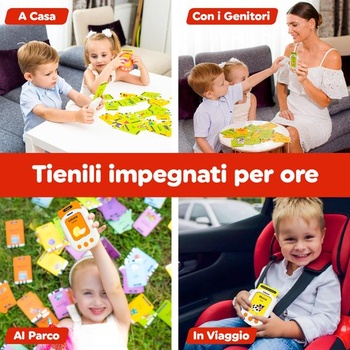 LUDAZON® Bilingual Montessori rečové karty, najlepšia hračka pre učenie slovnej zásoby, vianočný darček