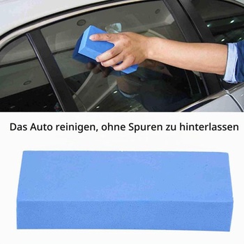 PVA hubky na umývanie auta, 3 ks, super savé čistiace hubky, modré