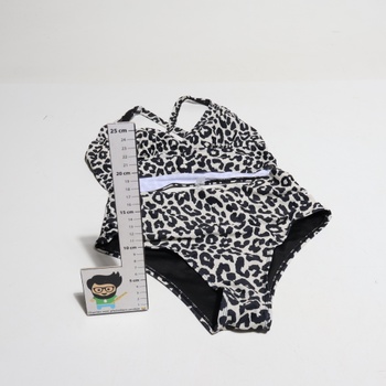 Dámske plavky GORGLITTER leopardí M