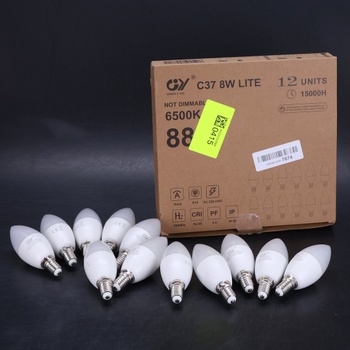 GY E14 LED ultra jasná energeticky úsporná žiarovka, 8W žiarovka E14, nahrádza 60W halogénovú