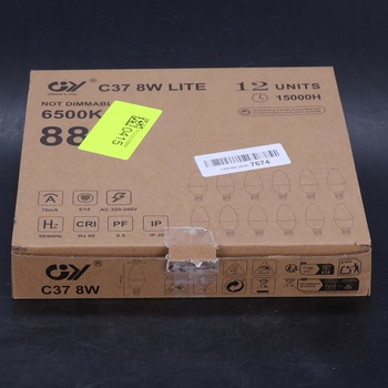 GY E14 LED ultra jasná energeticky úsporná žiarovka, 8W žiarovka E14, nahrádza 60W halogénovú