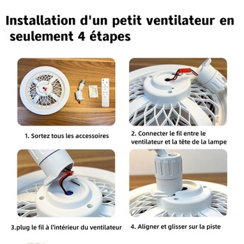 Stropný ventilátor so svetlom OKSANO asw563