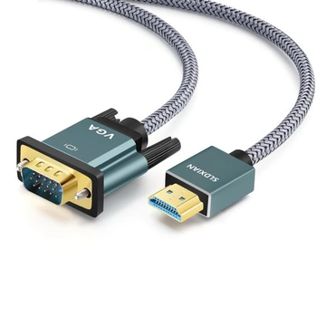 Kabel HDMI-VGA, kabel HDMI-VGA (samec-samec) (1,8 m)