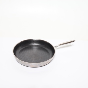 Panvica z nerezovej ocele 32 cm bez povlaku | 5-vrstvová - 3 mm - 1 kg | Panvica z nerezovej ocele pre