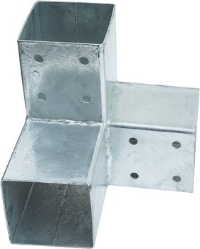 Rohová spojka Connex pro dvojité sloupky - 200 x 200 mm 90°…