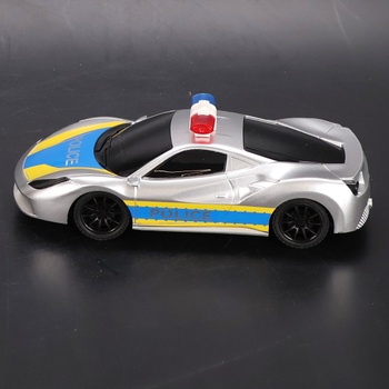 Muakiz auto na diaľkové ovládanie od 3 4 5 6+ rokov, 2,4G RC autíčko Policajné auto s diaľkovým