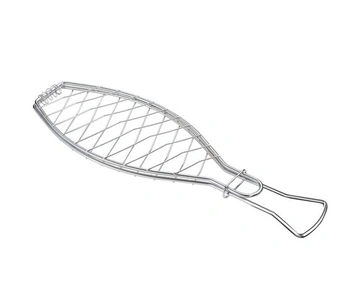 Küchenprofi BBQ kliešte na ryby EASY, pekáč na ryby, 43 cm, nerezová oceľ, K1066082800, strieborná,