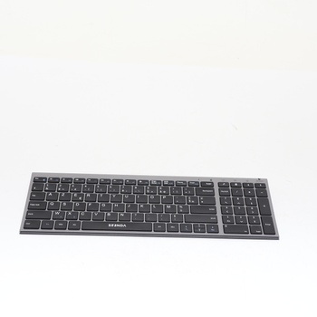 Bezdrôtová klávesnica a myš, dobíjacia, pre Windows, 2,4 GHz s USB prijímačom, tichá, ultratenká,