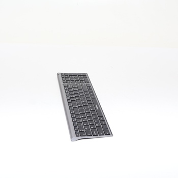 Bezdrôtová klávesnica a myš, dobíjacia, pre Windows, 2,4 GHz s USB prijímačom, tichá, ultratenká,