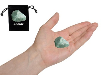 Erliway Amazonit, surový krystal, velký, 3,2-5 cm, léčivé krystaly