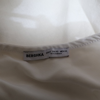 Šaty Bershka, biele, veľ. XS