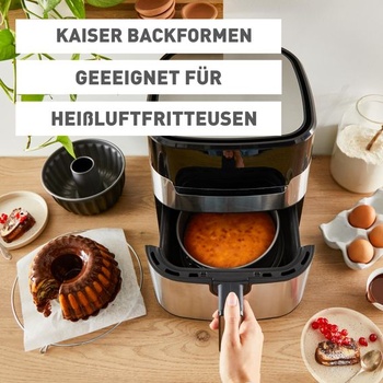ORIGINÁLNY KAISER Inspiration Mini rozkladacia forma 18 cm, vrátane prídavnej rúrkovej misky, malého