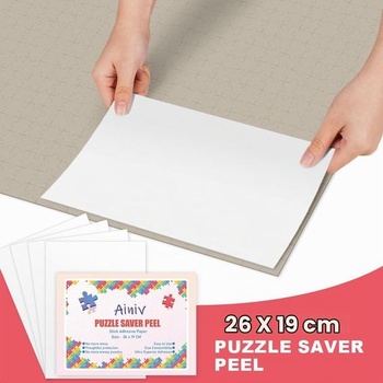 Ainiv Ultra-Adhesive Puzzle Film, fólie na puzzle, samolepicí, 32 dílků