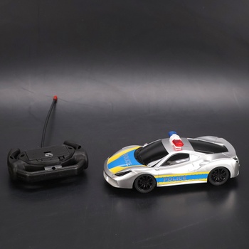 Muakiz auto na diaľkové ovládanie od 3 4 5 6+ rokov, 2,4G RC autíčko Policajné auto s diaľkovým