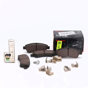 Predné brzdové doštičky Brembo P61066, 4 ks