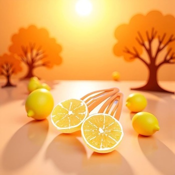 Sponky do vlasů pro ženy a dívky, oranžové, 4 kusy
