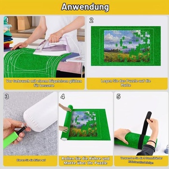 Ainiv podložka na puzzle, role podložky na puzzle, přenosná podložka na puzzle, podložka na