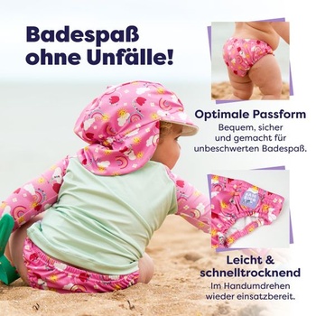 Plavky Bambino Mio opakovane použiteľné (5–7 kg), vek: 0–6 mesiacov Happy Days 0-6 mesiacov