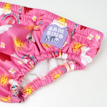 Plavky Bambino Mio opakovane použiteľné (5–7 kg), vek: 0–6 mesiacov Happy Days 0-6 mesiacov