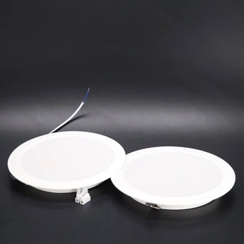 Balenie 2 ks 24W LED stropné svietidlo, ploché, 230V, 2200lm, IP44, ultratenké LED stropné bodové